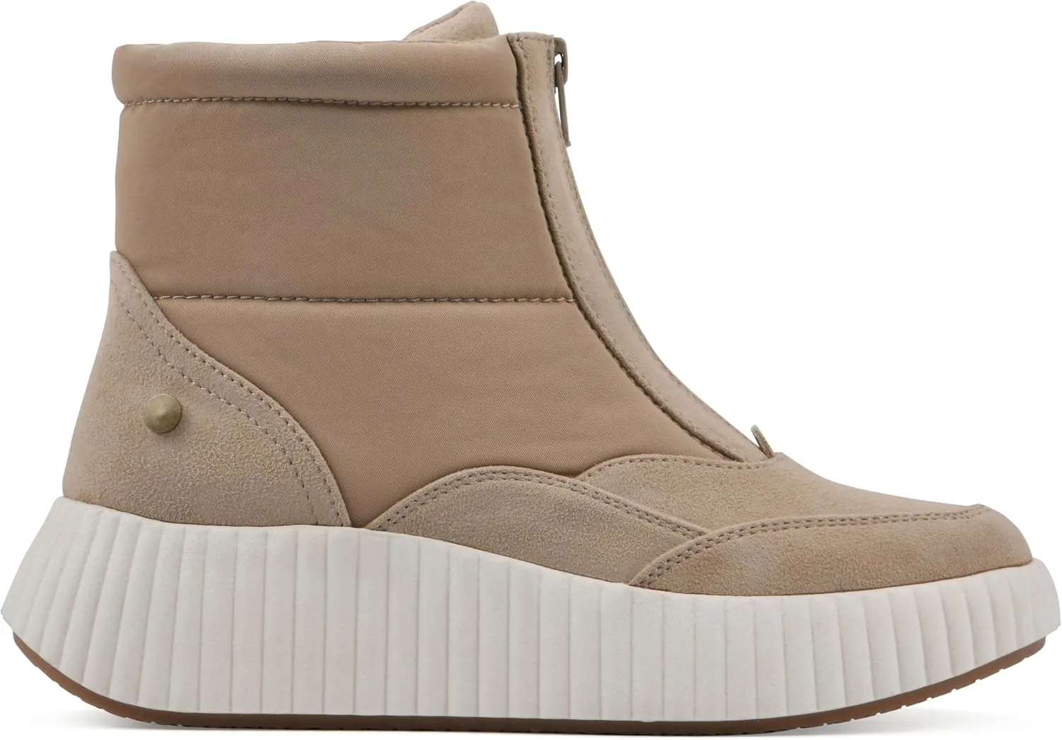 WHITE MOUNTAIN Women's Downtown Platform High-Top Sneaker Bootie
