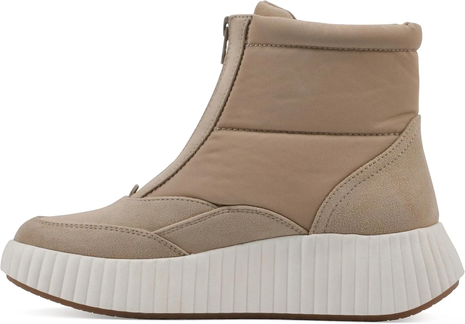 WHITE MOUNTAIN Women's Downtown Platform High-Top Sneaker Bootie