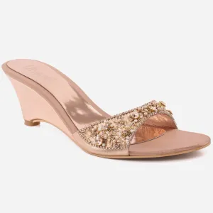 Women"LINDA"Gorgeous Open Toe Low Heel Sandals