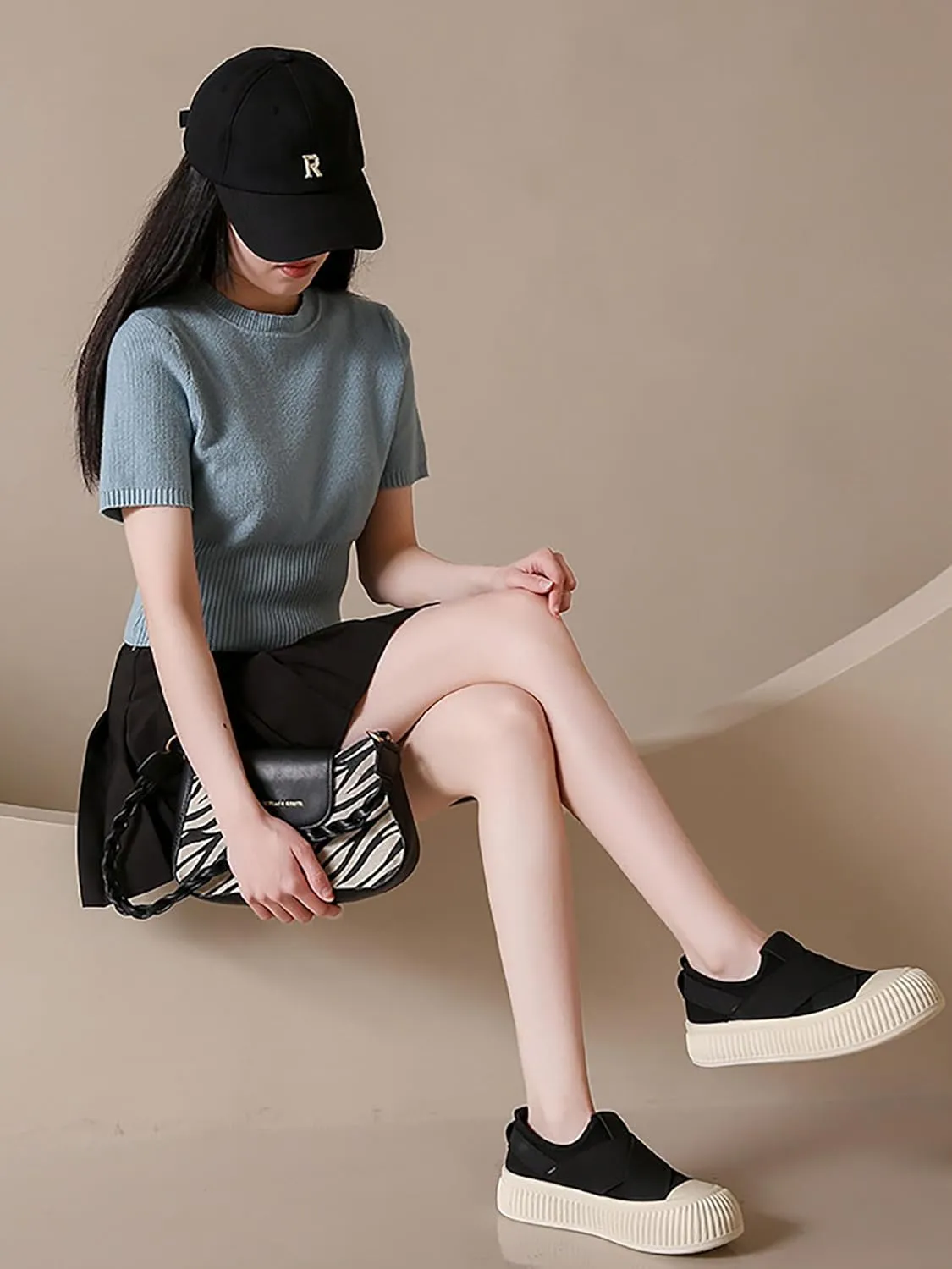 Women's Canvas Shoes Slip Shoes Cloud Slides Shoes Thick Bottom Shoes Board Shoes Walking Shoes Road Shoes Running Shoes Biscuit Shoes Flat One Stirrup Shoes Foam Household Shoes