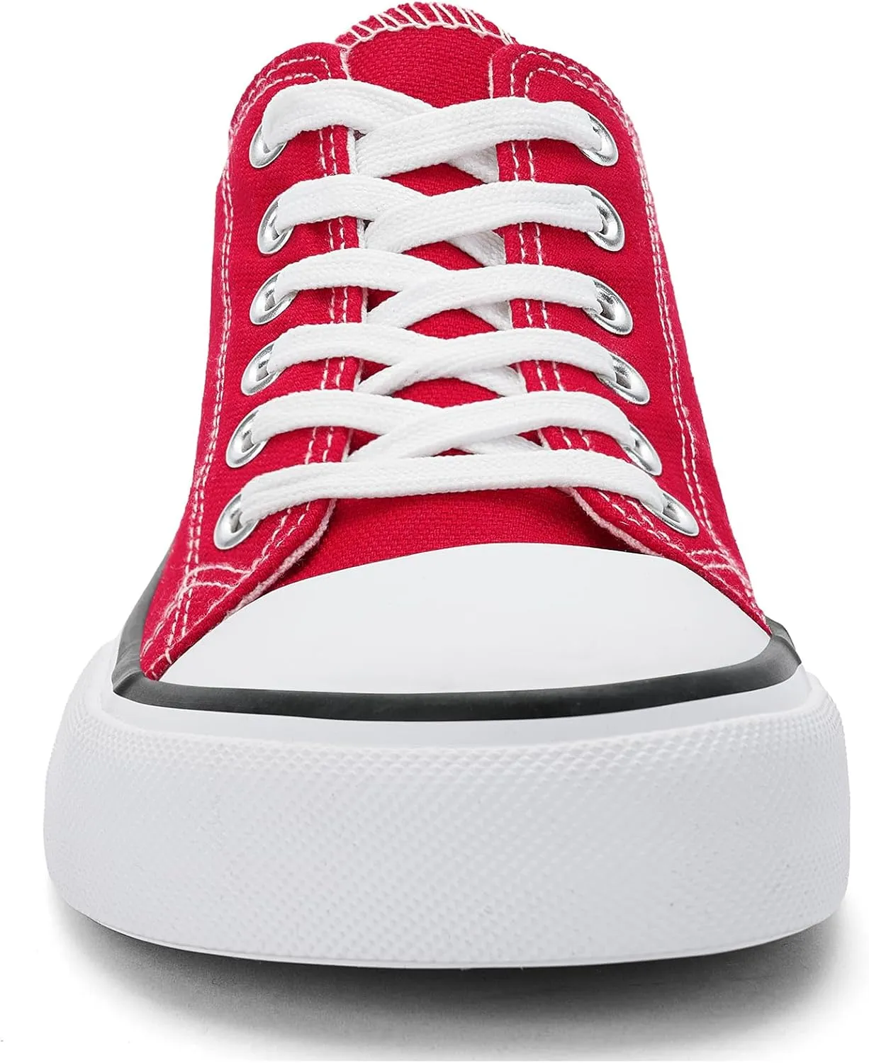 Women's Canvas Tennis Casual Walking for Women Fashion Sneaker Wide Toe Shoes