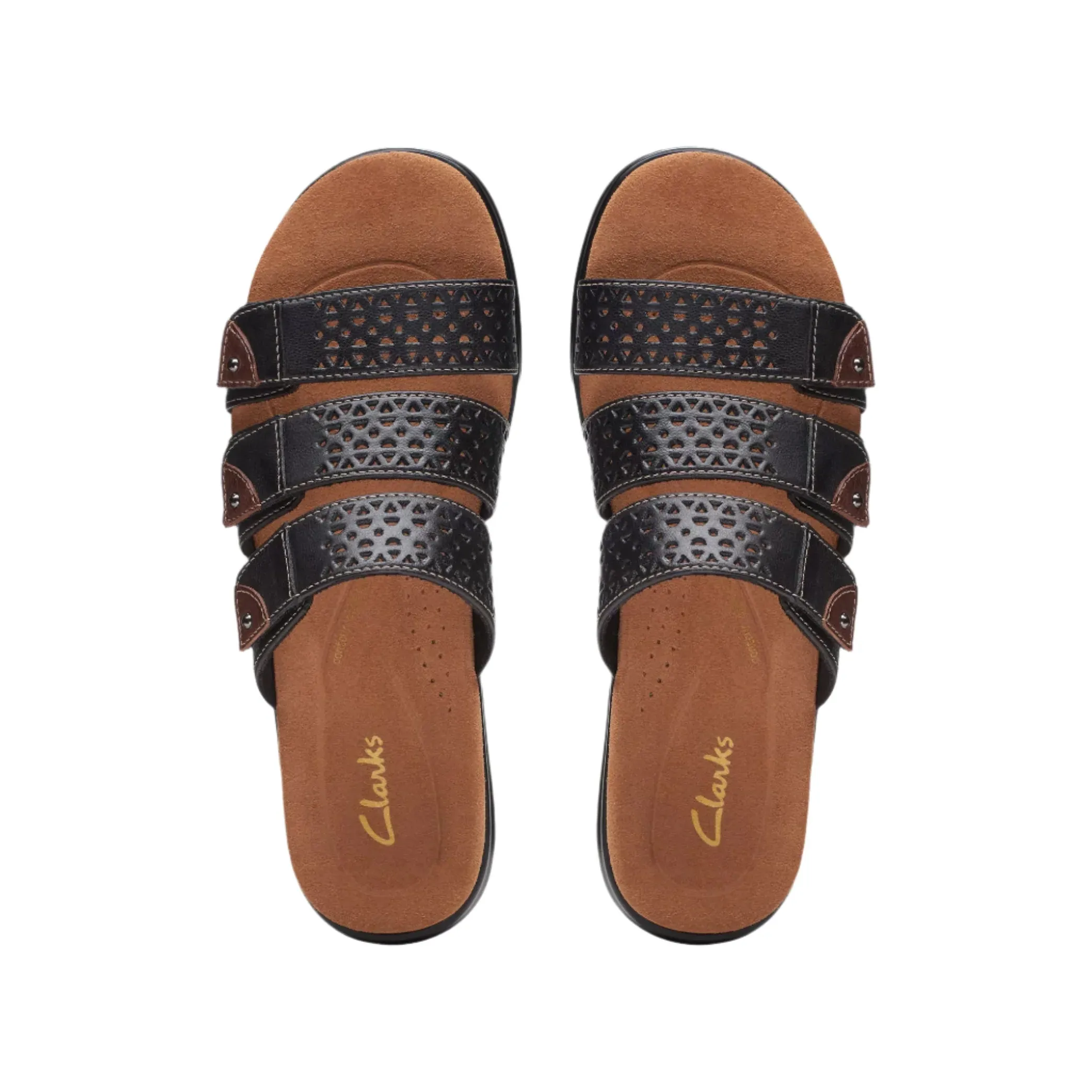 WOMEN'S CLARKS KITLY WALK SANDAL | BLACK