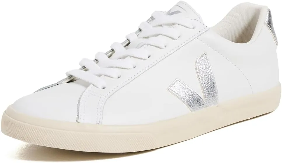 Women's Esplar Logo Sneaker, Extra White Silver, 8
