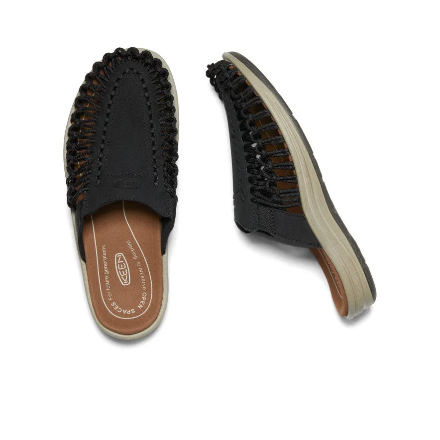 Women's UNEEK II Slide - Black/Plaza Taupe