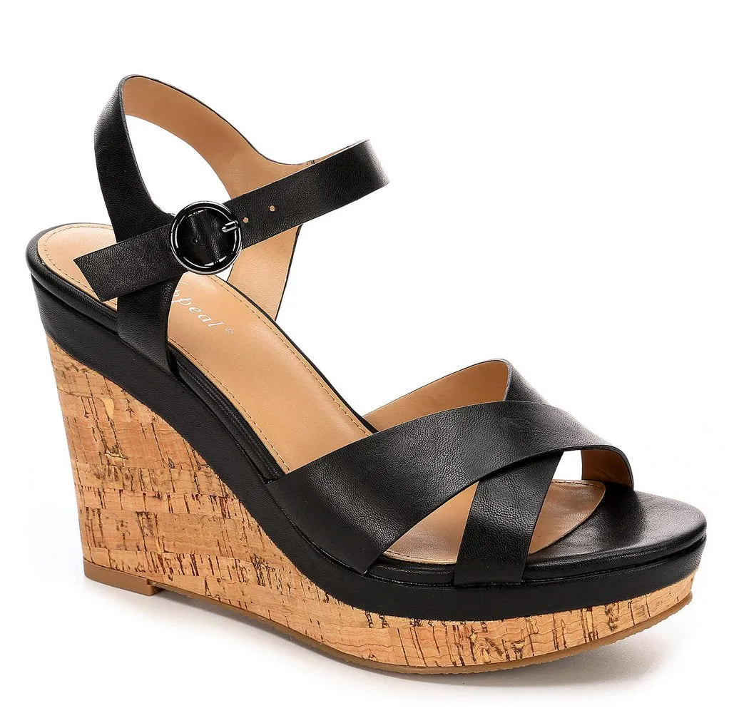 Xappeal Women's Kara Platform Wedge Sandals