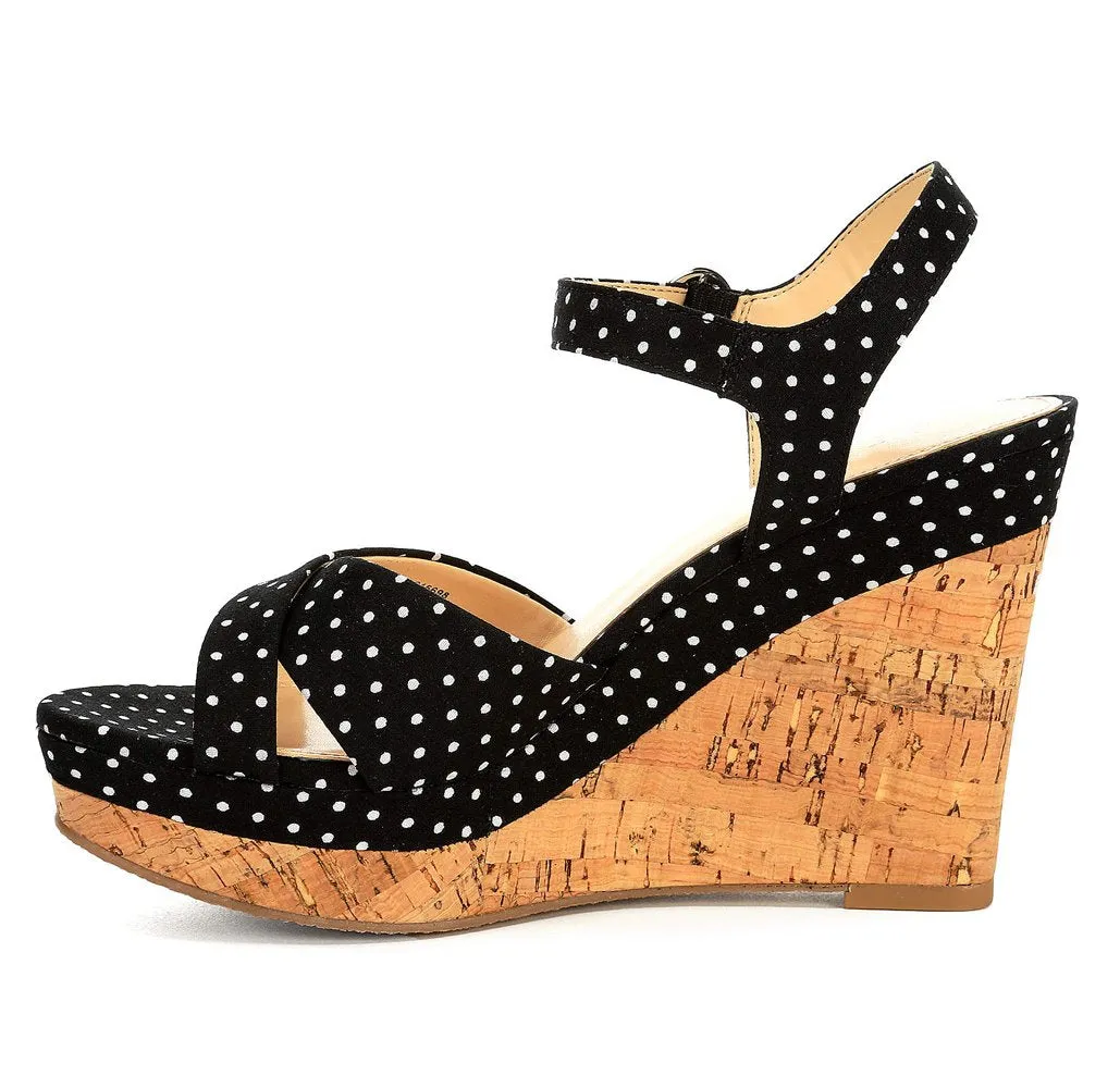 Xappeal Women's Kara Platform Wedge Sandals