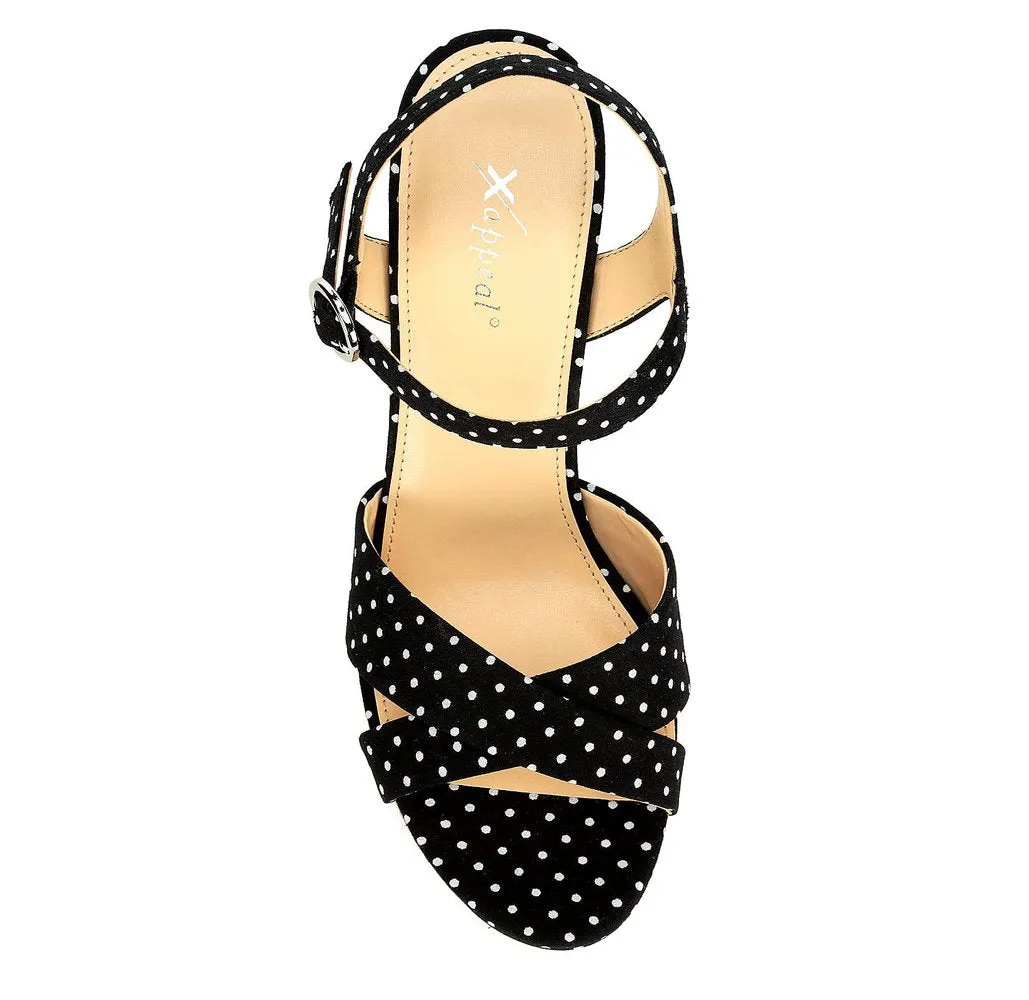 Xappeal Women's Kara Platform Wedge Sandals
