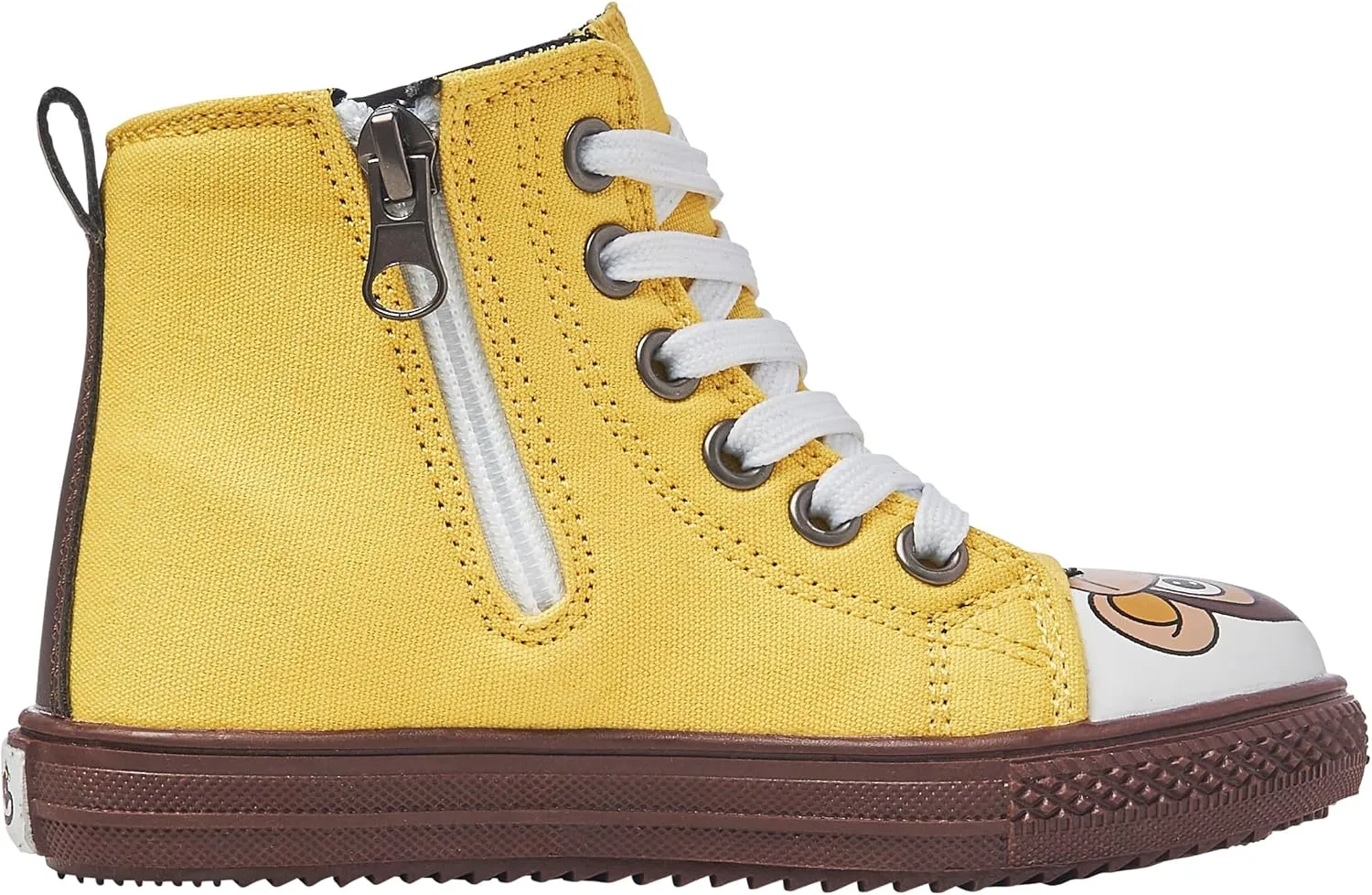 ZuZoo Kids Shoes Animal-Themed, High-Top Canvas Shoe