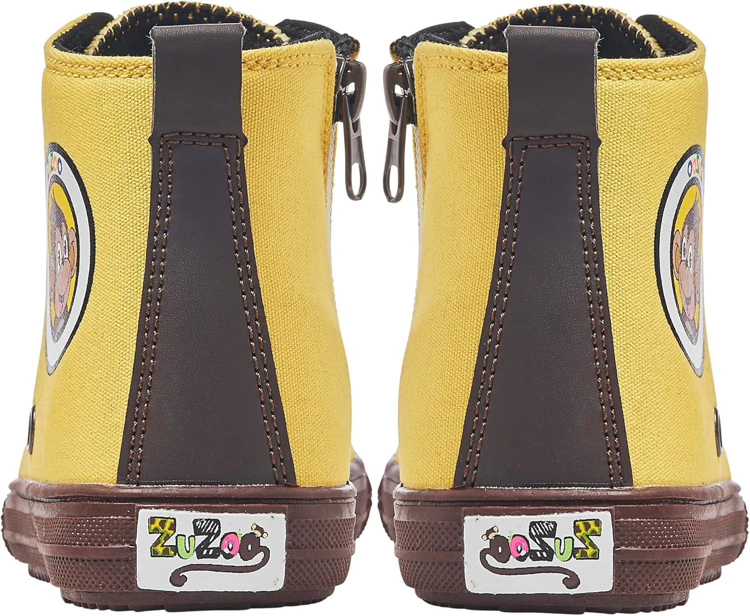 ZuZoo Kids Shoes Animal-Themed, High-Top Canvas Shoe