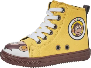 ZuZoo Kids Shoes Animal-Themed, High-Top Canvas Shoe